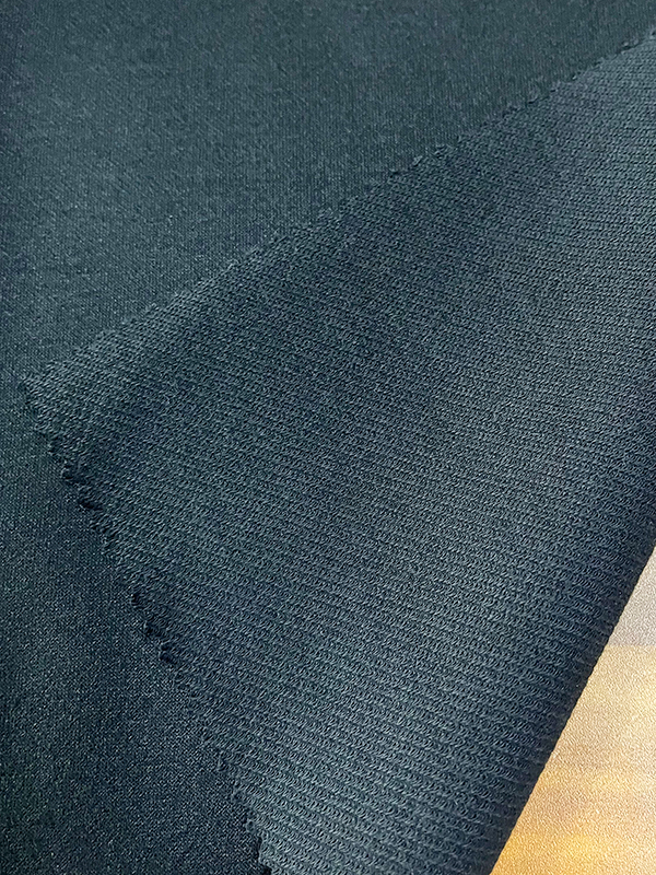 DUPLEX KNITS AH-21888 52.5%T+34%C+13.5%R Vestis subtemine commodus est ad induendum, prope corpus, sine freno et emissione, et plene reflectere potest curvam corporis humanam. DUPLEX KNITS AH-21888 52.5%T+34%C+13.5%R Vestis subtemine commodus est ad induendum, prope corpus, sine freno et emissione, et plene reflectere potest curvam corporis humanam.